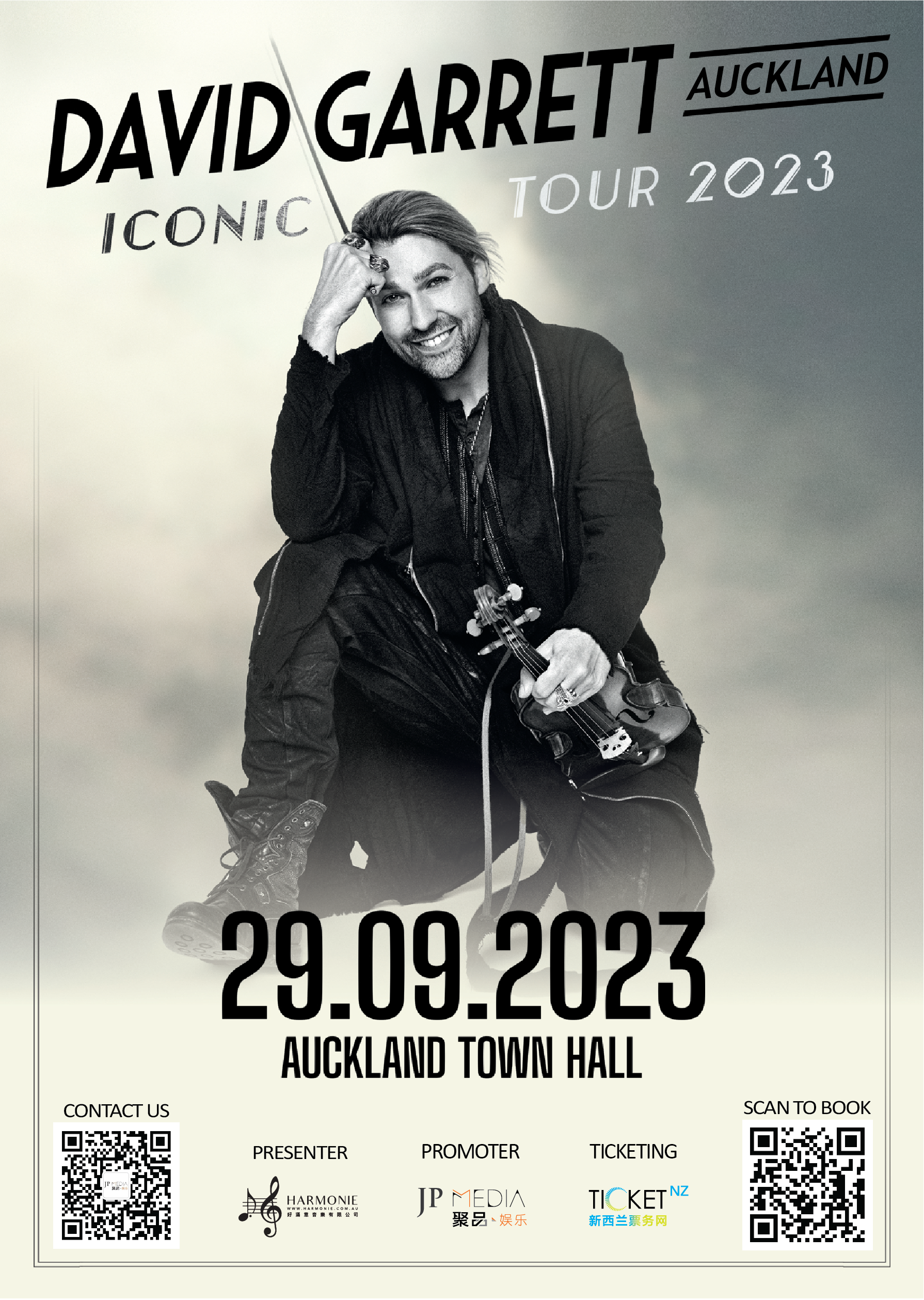 2023 David Garrett “Iconic Tour” - Auckland